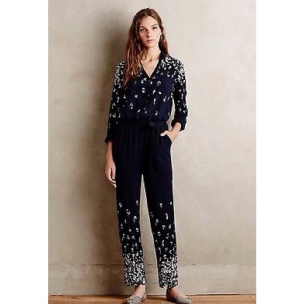 Anthropologie Lilka Lakeshore Jumpsuit - Picture 1 of 4